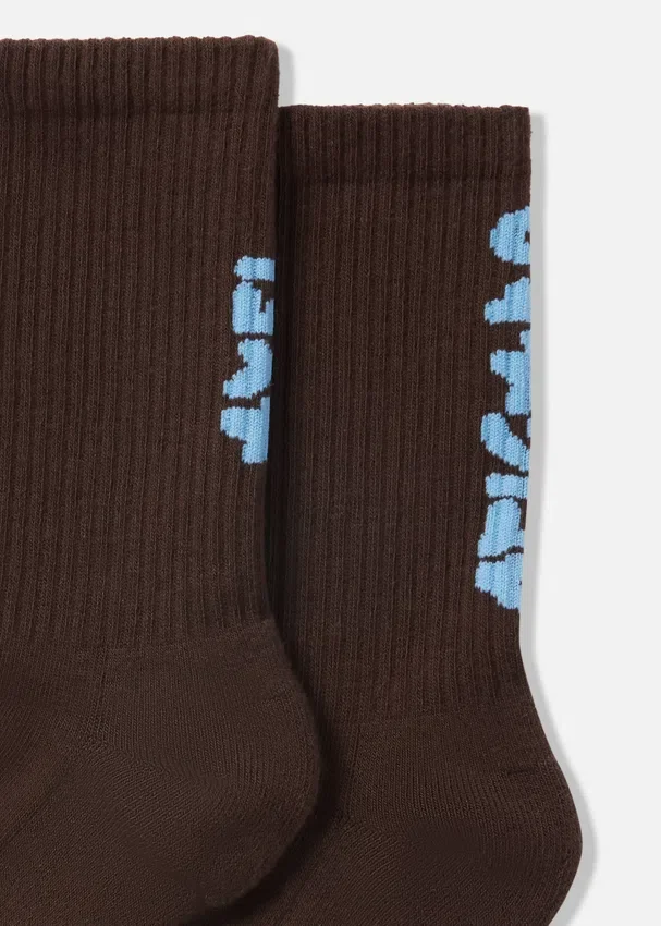 Floral Jacquard Socks Floral Jacquard Socks
