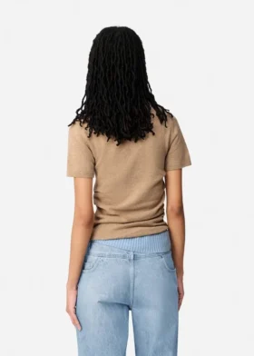 Ivi Draped Knitted Top